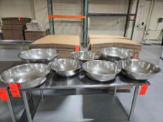 Asst. Paul Revere-Style Stainless Mixing Bowls