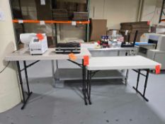 Asst. Plastic Folding Tables