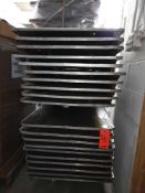 Wood Folding Tables with Metal Edges