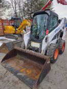 Bobcat Skidsteer Loader with Enclosed Cab
