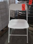 White Metal Folding Chairs
