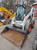 Bobcat Skidsteer Loader with Enclosed Cab