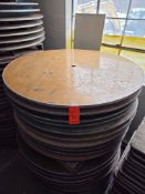 Round Wood Folding Tables
