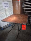 Pedestal Card Tables