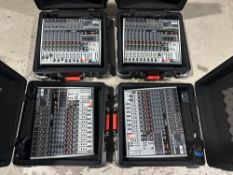Behringer XENYX X1832 mixer, 12 Input 2/2 bus mixer, mic preamps, compressor, british EQs 24 bit mul