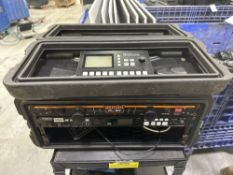 F650R solid state recorder with Denon RC-F400S hot start remote,  DriveRack 260 equalization and lou