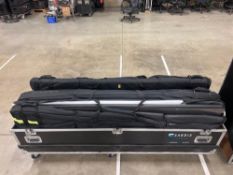 DigiSign LED Video Boards with storage bag and rolling travel box