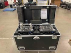 Martin MAC Viper Profile CB Lights, with rolling transport case
