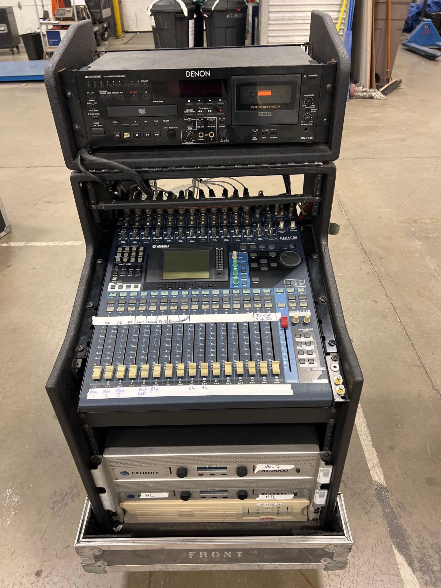 Digital MX Rack in Modular Rolling Rack Stand. Components consist of (1 ...