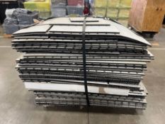 48 inch x 48 inch white plastic interlock flooring