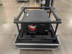 Christie Roadster HD10K-M Projector with rolling transport case