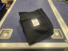 Display Products 14 ft X 64 inch drapes (BLACK)