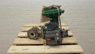 Fisher Air Operated Vee Ball Valve
