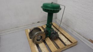 Fisher Air Operated Vee Ball Valve