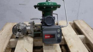 Fisher Air Operated Vee Ball Valve