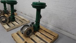 Fisher Air Operated Vee Ball Valve