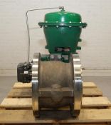 Fisher Air Operated Vee Ball Valve