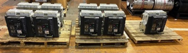 Siemens Breakers - incl. Qty (3) WLL2a332 3200 amp breakers , Qty (6) WLL2a308 800