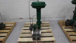 Fisher Air Operated Vee Ball Valve