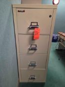 Fire•King 4-drawer vertical fire proof filing cabinet