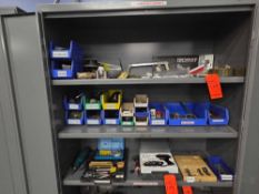 Asst. gasket cutter, pipe tapping kit, soldering gun, masonry drills, hacksaws, die grinder, solder,