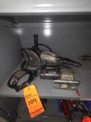Asst. Corded Black and Decker Angle Grinder, and Heavy Duty Industrial Jigsaw