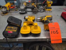 DeWalt Cordless Drills, Impact Wrench, and Drill