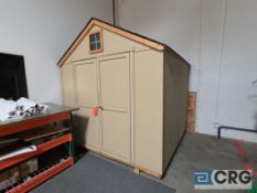 Powered Wooden Shed