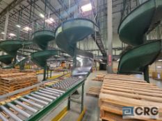 Heavy Duty Industrial Multi-Level Spiral Gravity Chute