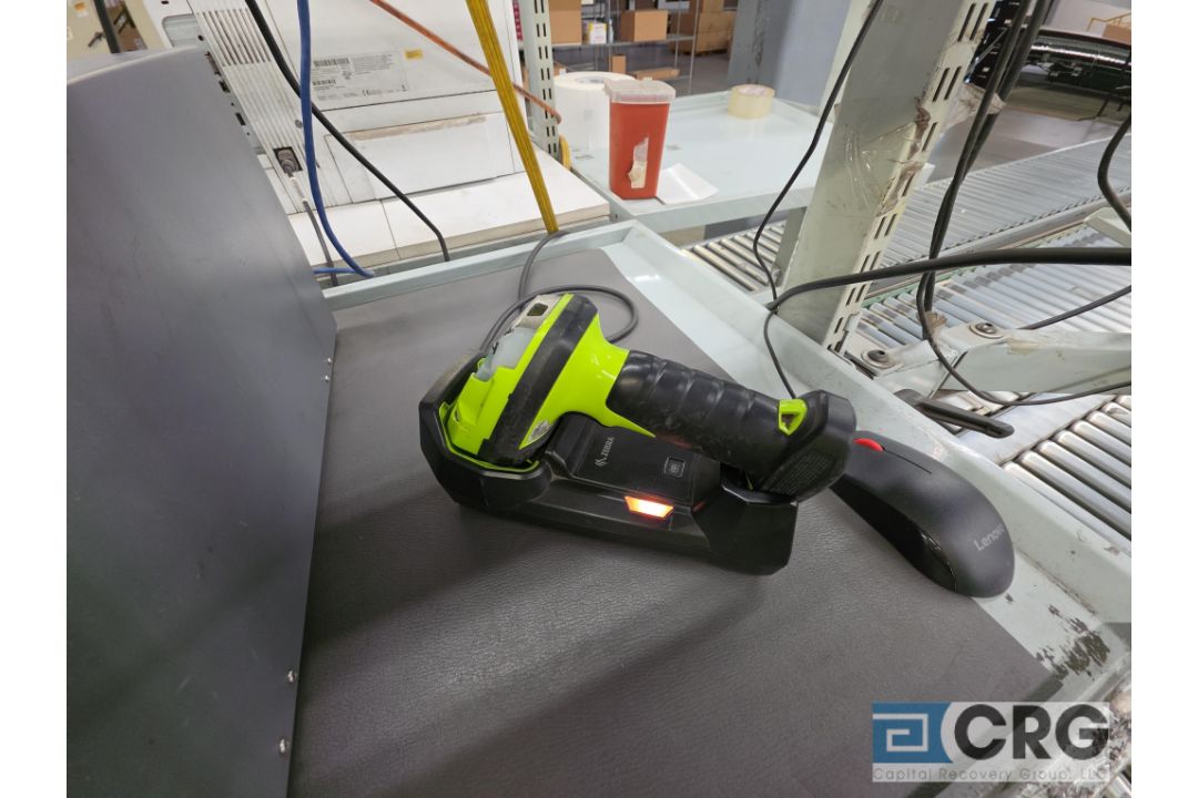 Workstation with Table, Barcode Label Printer, & Wireless Scanner - Image 5 of 7