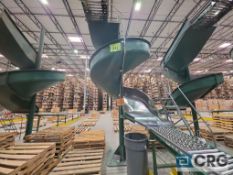 Heavy Duty Industrial Multi-Level Spiral Gravity Chute