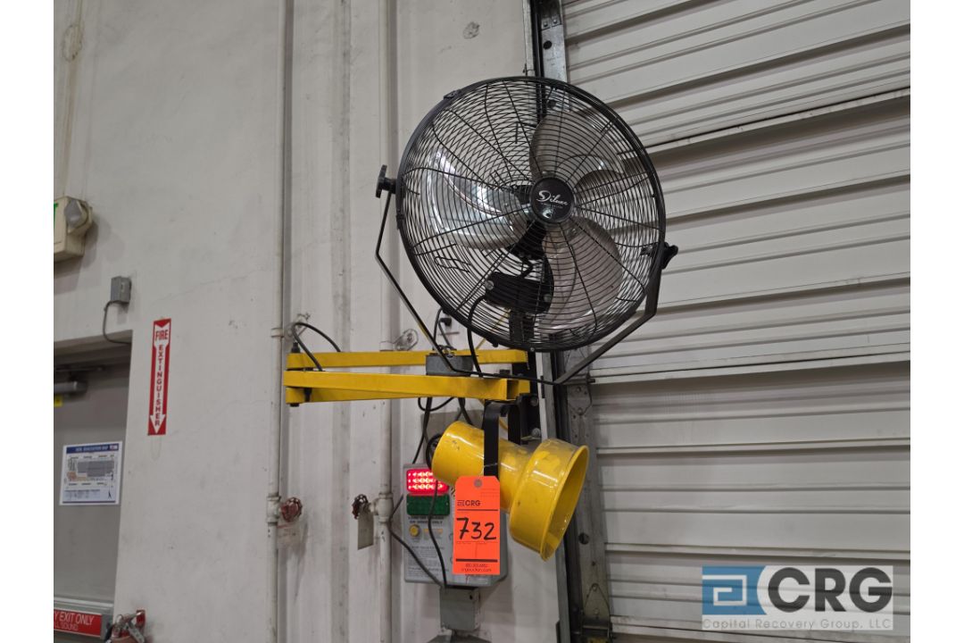Loading Dock Fan and Lights - Image 1 of 4
