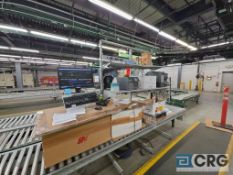Workstation with Table, Barcode Label Printer, & Wireless Scanner