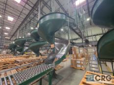 Heavy Duty Industrial Multi-Level Spiral Gravity Chute