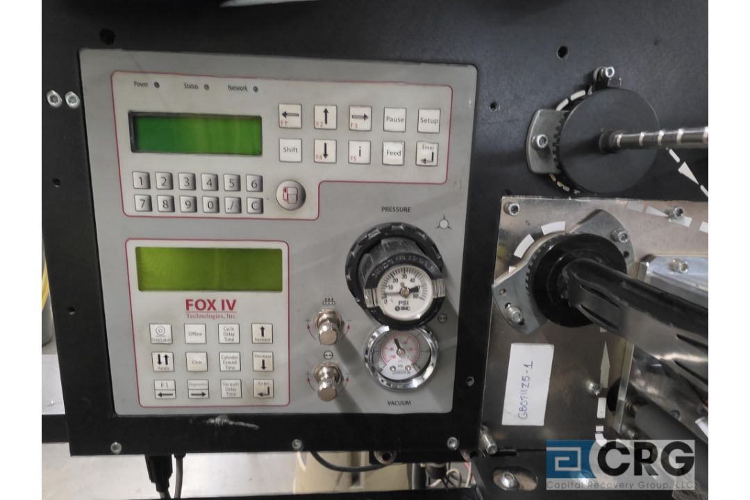 FOX IV 4452-S Label Printer and Applicator - Image 2 of 4