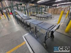 BestFlex Powered 1.5 Roller Flexible Conveyor, 53'