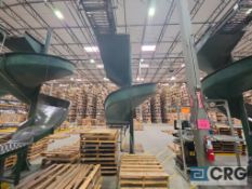 Heavy Duty Industrial Multi-Level Spiral Gravity Chute