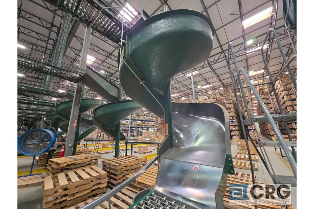 Heavy Duty Industrial Multi-Level Spiral Gravity Chute - Image 3 of 4