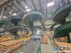 Heavy Duty Industrial Multi-Level Spiral Gravity Chute