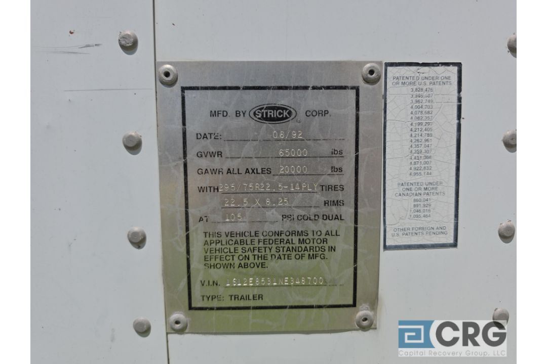 53 ft. Strick Semi Trailer - Image 6 of 6