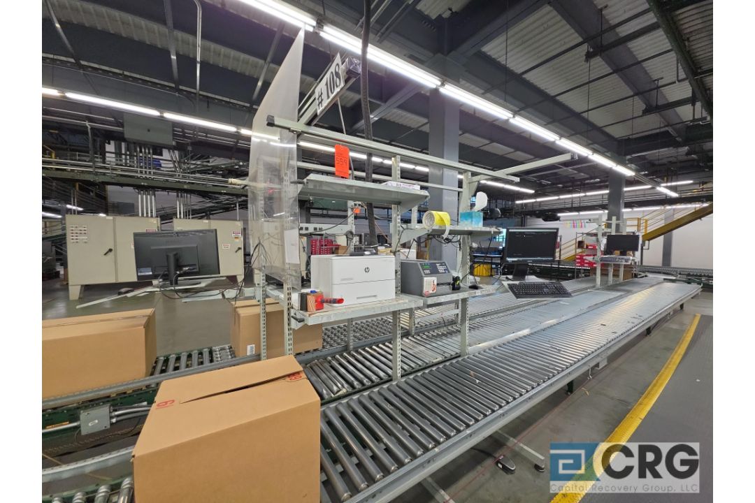 Workstation with Table, Barcode Label Printer, & Wireless Scanner - Image 1 of 7