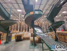 Heavy Duty Industrial Multi-Level Spiral Gravity Chute