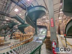 Heavy Duty Industrial Multi-Level Spiral Gravity Chute