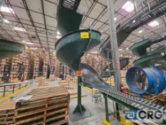 Heavy Duty Industrial Multi-Level Spiral Gravity Chute