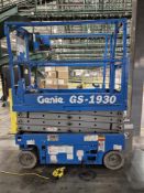 Genie Model GS-1930 E Drive Scissor Lift