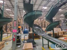 Heavy Duty Industrial Multi-Level Spiral Gravity Chute