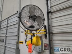 Loading Dock Fan and Lights