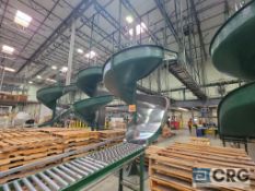 Heavy Duty Industrial Multi-Level Spiral Gravity Chute