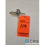 Lot of (20) multi-purpose swivel V-hooks