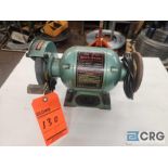 Electric bench grinder
